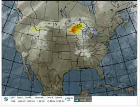United States Weather -National Satellite Streaming Video Loop