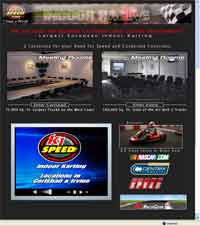 San Diego activity. K1 Speed. Indoor Kart Racing. Also offering private parties and corporate events with catering.